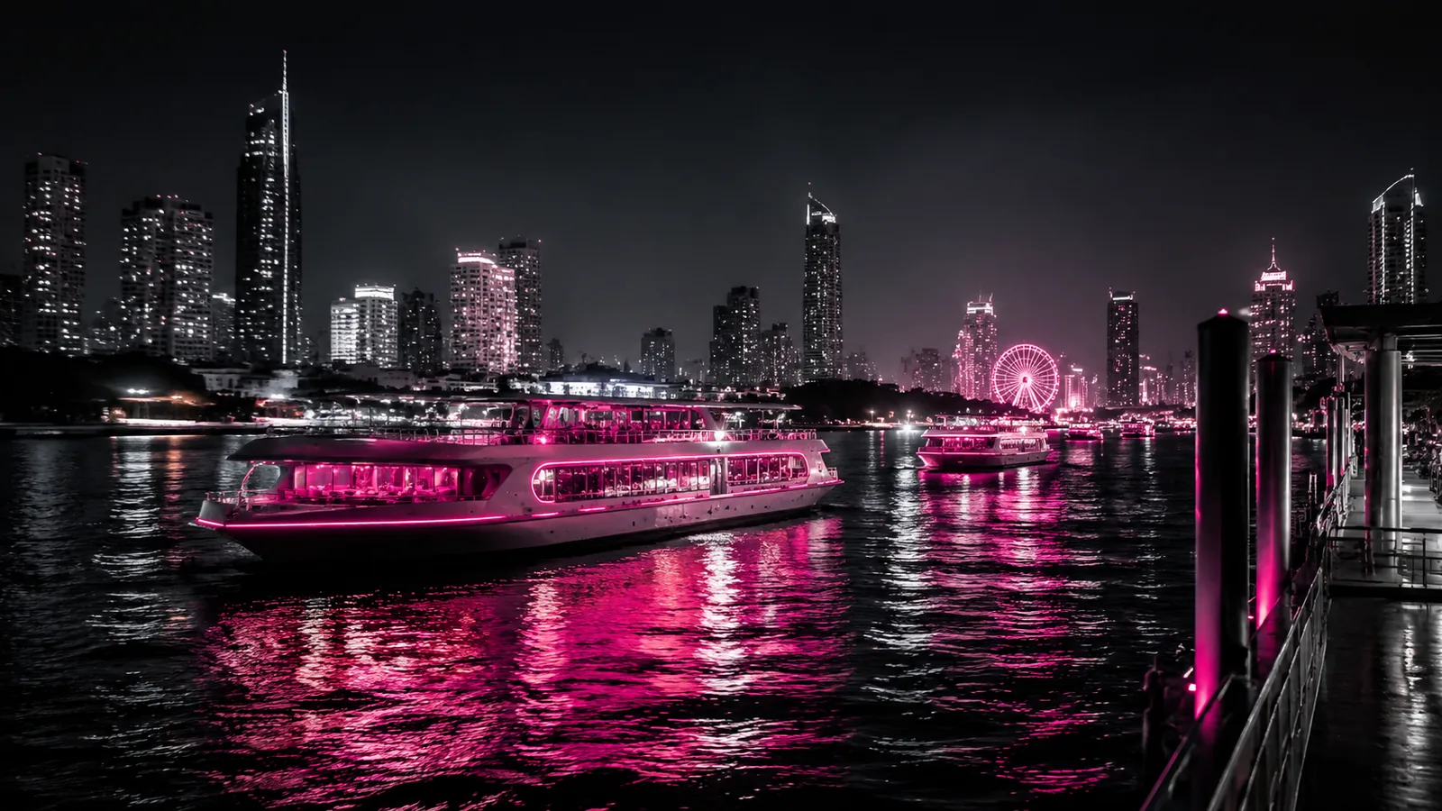 Dinner-Cruises und Bootstouren auf dem Chao Phraya River