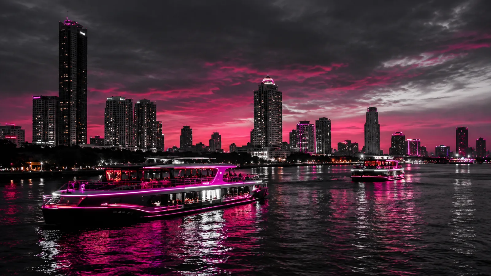 Chao Phraya River dinner cruises and boat tours